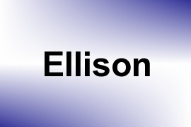 Ellison name image