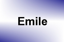 Emile name image