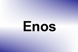 Enos name image