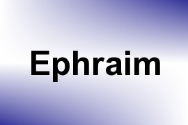 Ephraim name image