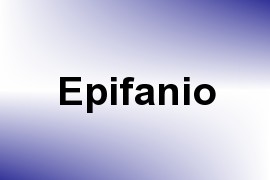 Epifanio name image