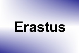 Erastus name image