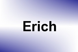 Erich name image