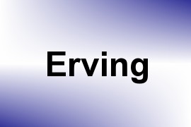 Erving name image