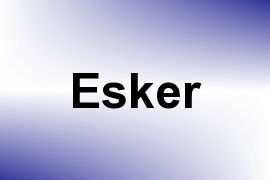 Esker name image