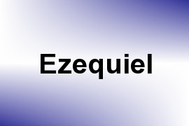 Ezequiel name image