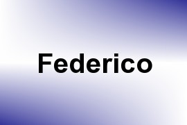 Federico name image