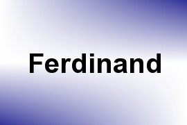 Ferdinand name image