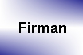 Firman name image