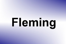 Fleming name image