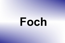 Foch name image