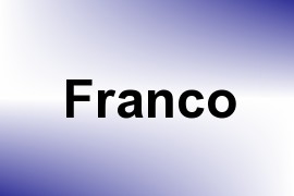 Franco name image
