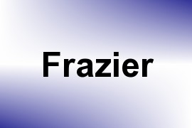 Frazier name image