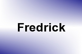 Fredrick name image