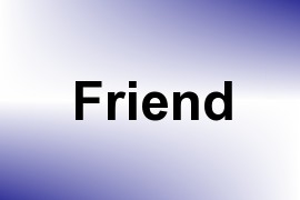 Friend name image