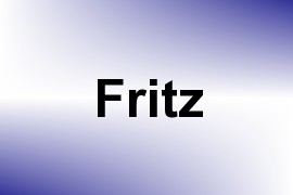 Fritz name image