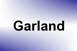 Garland name image