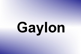 Gaylon name image