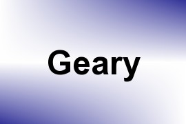 Geary name image