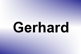 Gerhard name image