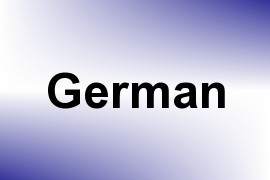 German name image