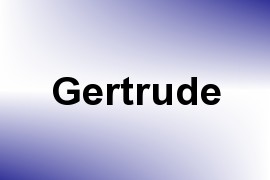 Gertrude name image