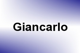 Giancarlo name image