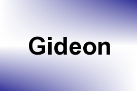 Gideon name image