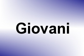 Giovani name image