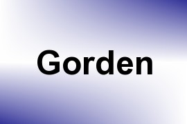 Gorden name image