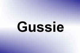 Gussie name image