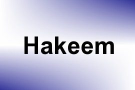 Hakeem name image