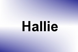 Hallie name image