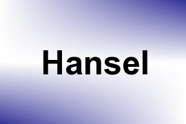 Hansel name image