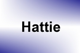 Hattie name image
