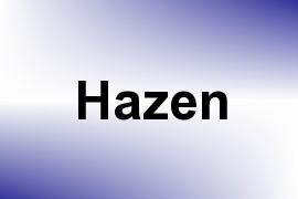 Hazen name image