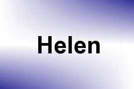 Helen name image