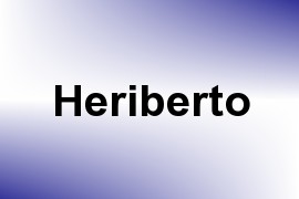 Heriberto name image