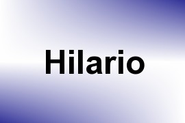 Hilario name image