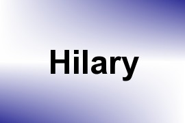 Hilary name image