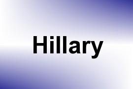 Hillary name image