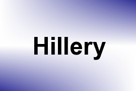 Hillery name image