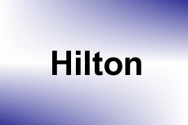 Hilton name image