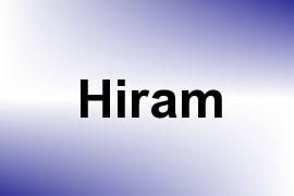 Hiram name image