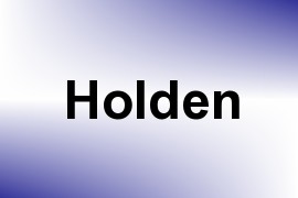 Holden name image