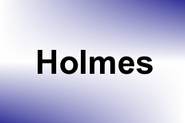 Holmes name image