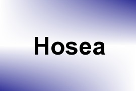 Hosea name image