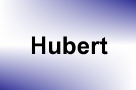 Hubert name image