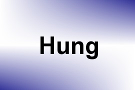 Hung name image