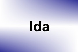 Ida name image